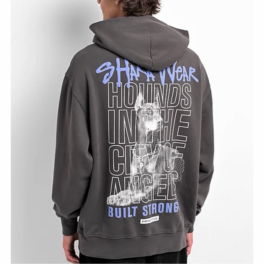 Primitive Charcoal Hoodie